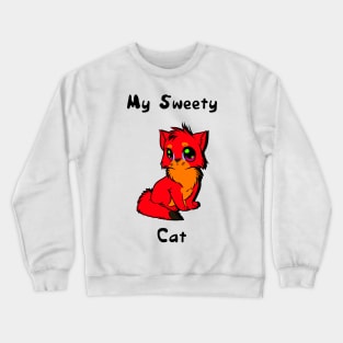 My Sweety Cat Crewneck Sweatshirt